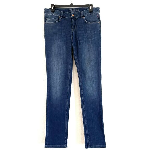 Escada Sport Denim Women’s Straight Leg Classic Low/Mid Rise Jeans - Picture 1 of 12